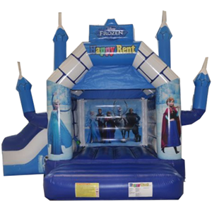 Kelder deze Stoffig Springkussen Frozen - Happy Rent